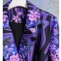 Rsslyn Women Purple Trench Coat and Dress Two Piece Elegant Vintage Ladies Dresses