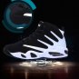 Rsslyn Fashion Shoes for Men Sneakers Red Sports Shoes Size 10 Black Shoes for Boys LMF24-212