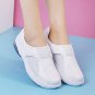 Rsslyn Nurses Shoes White Flat Shoes Lightweight Walking Shoes Arch Protection LMF24-219