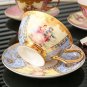 Rsslyn Lovely European Teacup Set 3pcs/SET Personal Collection Mothers Day Gift Idea LMF24-221