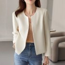 RssLyn Fashion Blazers for Women Blazers for Office Ivory Modern Medium Tops for Women LMF24-230