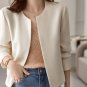 RssLyn Fashion Blazers for Women Blazers for Office Ivory Modern Medium Tops for Women LMF24-230