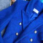 Rsslyn Royal Blue Overcoats for Women Size XL Tops for Women Winter Blazers LMF24-236 Luxury Coats