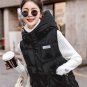 Rsslyn Fashion Vest Royal Blue Vests with Hood Loose Fitting Warm and Cozy Waistcoat LMF24-239