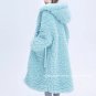 Beautiful Winter Jackets for Women Very Warm Cozy Fluffy Plus Size Overcoat Faux Fur Coats LMF24-244