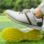 Rsslyn Pink Golf Shoes for Men and Women's Loafers Pink Sneakers Waterproof Golf Shoes LMF24-211