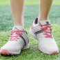 Rsslyn Pink Golf Shoes for Men and Women's Loafers Pink Sneakers Waterproof Golf Shoes LMF24-211