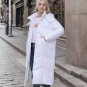 Rsslyn Neon Green Parka for Women Turtleneck Coats Parka Caribou Inuit Clothing Windproof LMF24-212