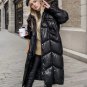 Rsslyn Neon Green Parka for Women Turtleneck Coats Parka Caribou Inuit Clothing Windproof LMF24-212