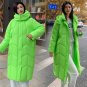 Rsslyn Plus Size Winter Clothes for Women S-4XL Windproof Turtleneck Hooded Overcoats LMF24-213