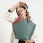 Rsslyn Soft Leather Bags New Blue Handbags Fashion Territory for Women LMF24-218 Bucket Bags