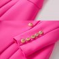 Rsslyn Magenta Blazers for Women Fuchsia Trenchcoats Hotpink Coats LMF24-248 High-Quality Blazer