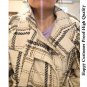 Rsslyn Fashion Trenchcoats Buckles High-End American Apparel Plaid Overcoats for Women LMF24-252