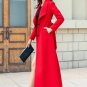 Rsslyn Plus Size Wool Fashion Winter Coats for Women Red Overcoats Red Coats LMF24-504 Jackets