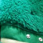 Green Wool Coats for Women Fashion Streetwear Jackets Lambwool Overcoats