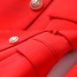 Rsslyn Pink Blazer Dress Coats for Women Luxury Style Fashion Pink Breast Cancer Awareness LMF24-260