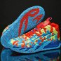 Rsslyn Size 8 Sneakers for Girls and Boys Unisex Slam Dunk Basketball High Top Sneakers LMF24-275