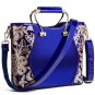 Rsslyn Royal Blue Shoulder Bags for Women LMF24-279 Luxury Bags for Women Blue Leather Bag