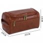 Rsslyn Large Bags for Men Waterproof Travel Wash Pouch Organizer Toiletry Bag Kits LMF24-290