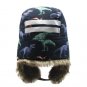 Rsslyn Fashion Hats for Boys Dinosaur Hats LMF24-227 Dinosaur Pattern Ushanka Caps Warm Skiing Hat