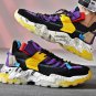Rsslyn Sleek Fashion Shoes for Men Multicolor Sneakers Size 10 Stylish Shoes for Boys LMF24-298