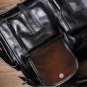 Rsslyn Genuine Leather Hand Carry Bags for Men  Laptop Shoulder Bags Black Leather Bags LMF24-301