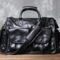 Rsslyn Genuine Leather Bags for Men Briefcase 9 Pockets Luxury Birthday Gift Brown Leather LMF24-302