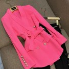 Rsslyn Elegant Soft Tops for Women Hotpink Blazers for Women Office Work Blazer LMF24-308