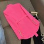 Rsslyn Elegant Soft Tops for Women Hotpink Blazers for Women Office Work Blazer LMF24-308