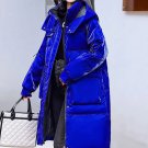 Rsslyn Plus Sizes Clothing for Women Puffy Duck Parka Royal Blue Parka Royal Blue Jackets LMF24-316