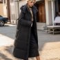 Rsslyn White Parka for Women Turtleneck Hooded Thick Puffy Parka Fashion Parka Lightweight LMF24-317