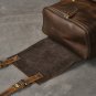 High Quality Bags Men's Leather Backpack Retro Large Capacity 16 Inch Genuine Leather LMF24-359