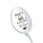 Rsslyn Custom DIY Stainless Steel Engraved Spoon LMF24-375 Personalized Gifts Kitchen Tableware
