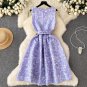 Distinguish Lavender Dress for Spring Piano Recital Dress for Easter Sleeveless Dresses LMF24-380
