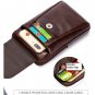 Rsslyn Genuine Leather Fashion Waist Pack for Men Bull Leather Phone Wallet LMF24-383 Phone Bags