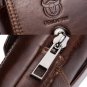 Rsslyn Genuine Leather Fashion Waist Pack for Men Bull Leather Phone Wallet LMF24-383 Phone Bags
