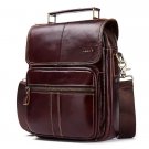 Rsslyn Genuine Leather Men's Crossbody Bag Male Business Shoulder Bags LMF24-386 Small Bags