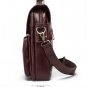 Rsslyn Genuine Leather Men's Crossbody Bag Male Business Shoulder Bags LMF24-386 Small Bags