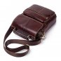 Rsslyn Genuine Leather Men's Crossbody Bag Male Business Shoulder Bags LMF24-386 Small Bags