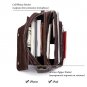 Rsslyn Genuine Leather Men's Crossbody Bag Male Business Shoulder Bags LMF24-386 Small Bags