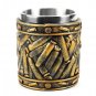 New Texas Gun Cups for Men's Birthday Gift Coffee Cup 600ml Stainless Steel Bullet Pattern LMF24-394