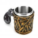 Rsslyn Ideal Fathers Day Texan Bullets Revolver Cups for Men Office Decoration LMF24-395 Coffee Cup