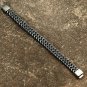 Rsslyn Double Row Stainless Steel Bracelets for Men Large Bracelet for Boys LMF24-396 Tire Treads