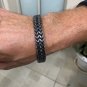 Rsslyn Double Row Stainless Steel Bracelets for Men Large Bracelet for Boys LMF24-396 Tire Treads