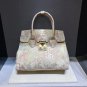 Rsslyn Luxury Bags Blue Leather Turquoise Blue Bags for Women Purse Aquamarine Blue Totes LMF24-404