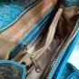 Rsslyn Luxury Bags Blue Leather Turquoise Blue Bags for Women Purse Aquamarine Blue Totes LMF24-404