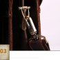 New Blue Shoulder Bags for Men Blue Suit Cases with Flaps Leather Suit Cases Blue Bags LMF24-8