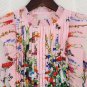Rsslyn White Dress for Summer Fashion White Dress for Spring Floral Butterfly Prints LMF24-4189