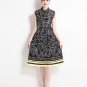 Rsslyn Runway Dresses for Women Fashion Letter Print Dress Women's Sleeveless LMF24-420