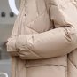 Rsslyn Alaska Parka for Tweens MintGreen Jacket Hooded Jackets Teenage Girls Parka LMF24-426